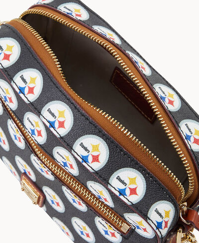 NFL Steelers Camera Zip Crossbody