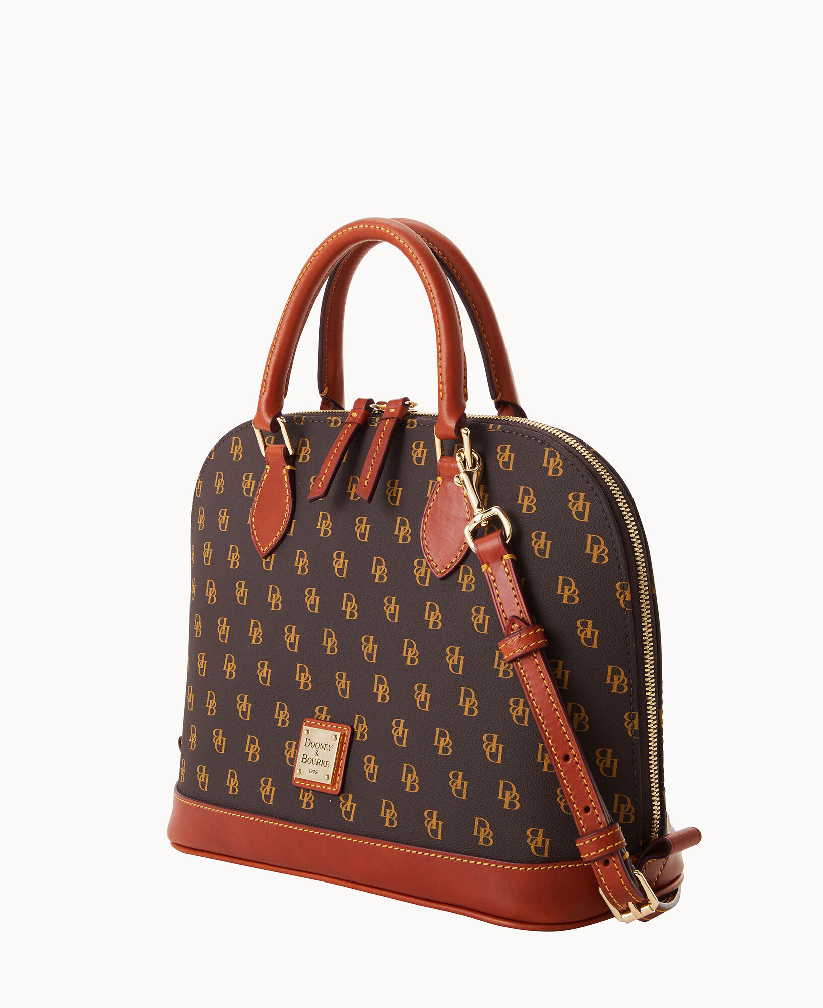 Dooney Bourke Gretta Zip Zip Satchel