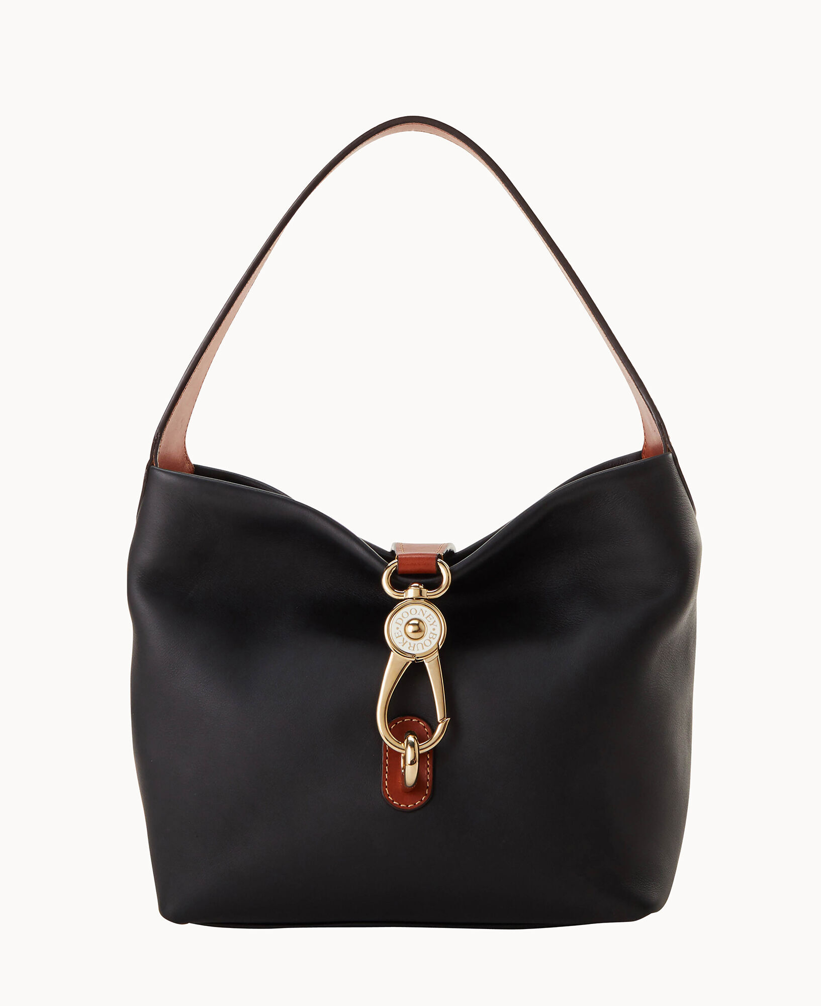 Dooney and bourke logo lock shoulder bag deals