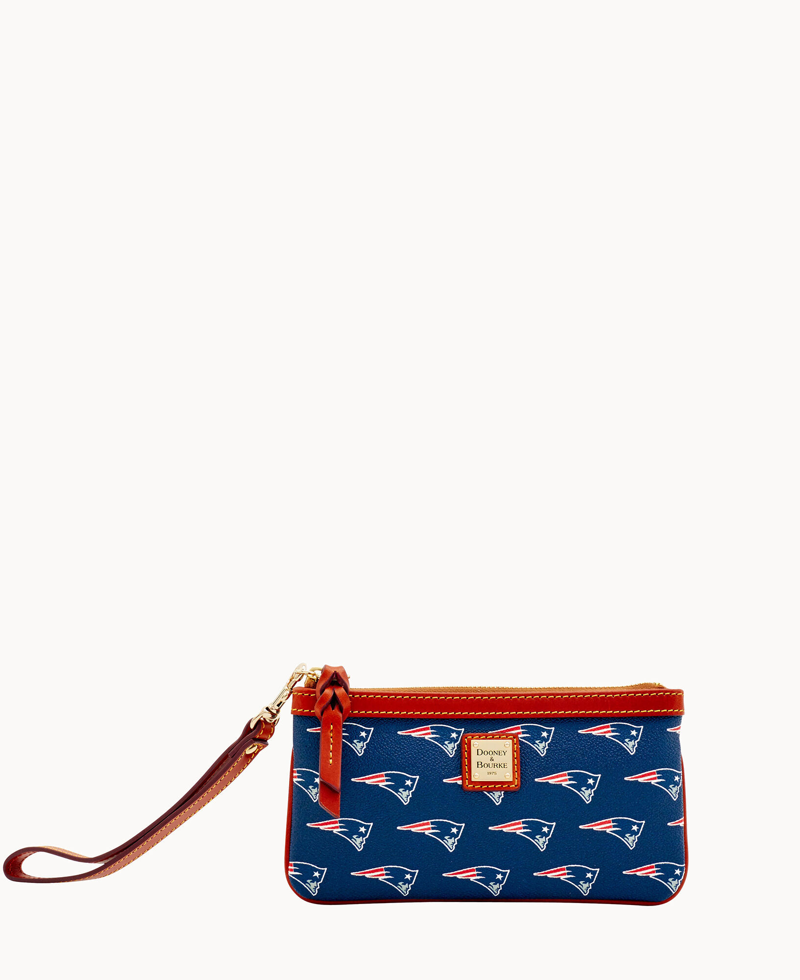 Dooney Bourke NFL Patriots Small Clutch Wristlet