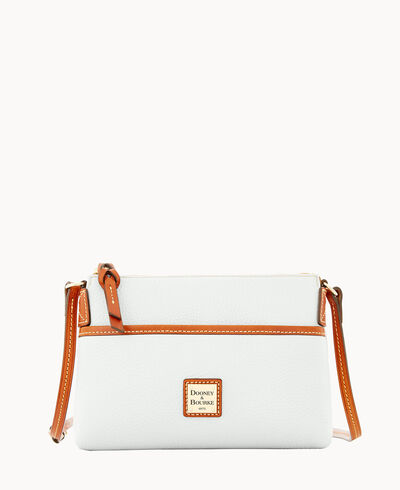 Pebble Grain Ginger Crossbody