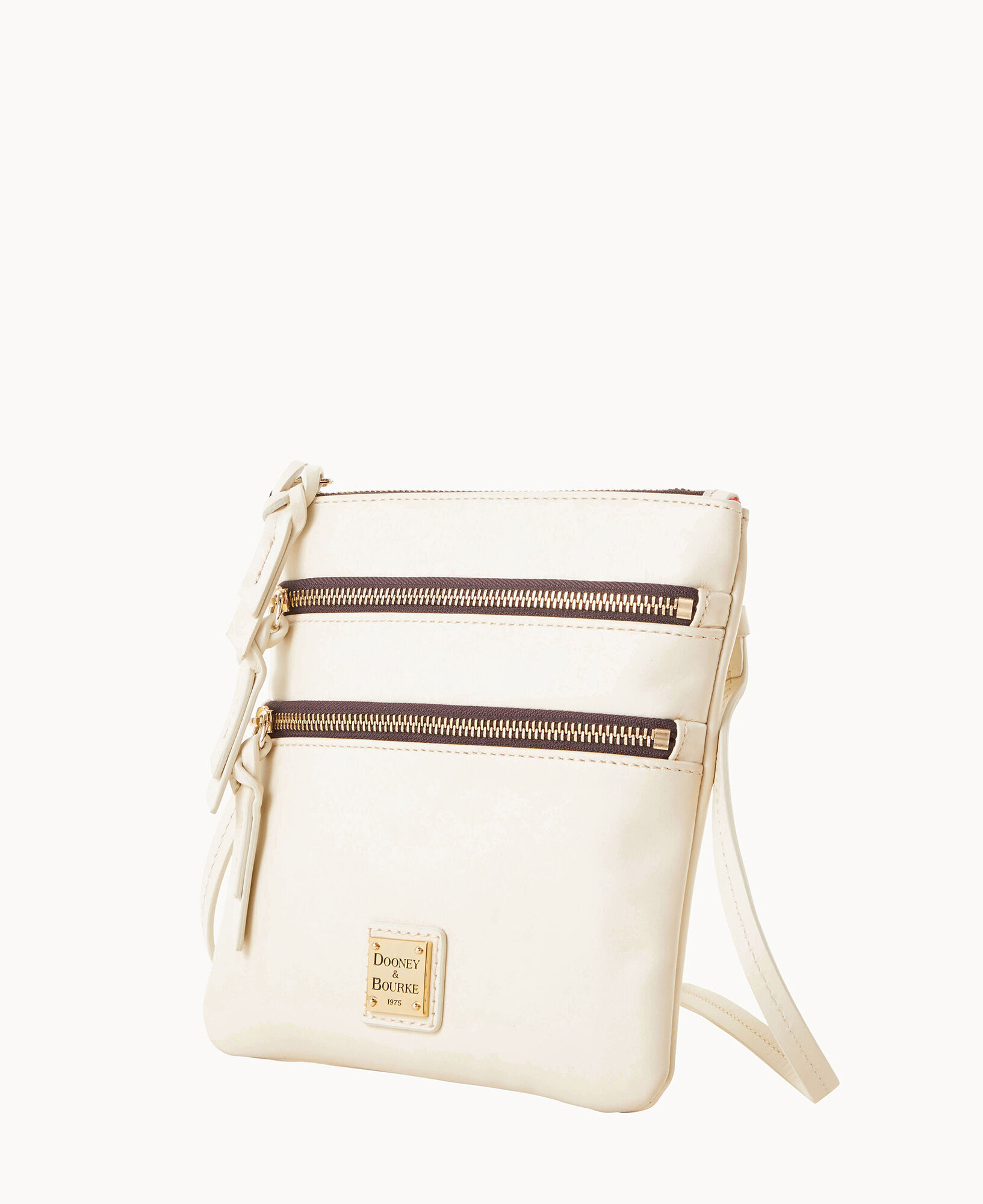 Dooney Bourke Apollo Leather Triple Zip Crossbody
