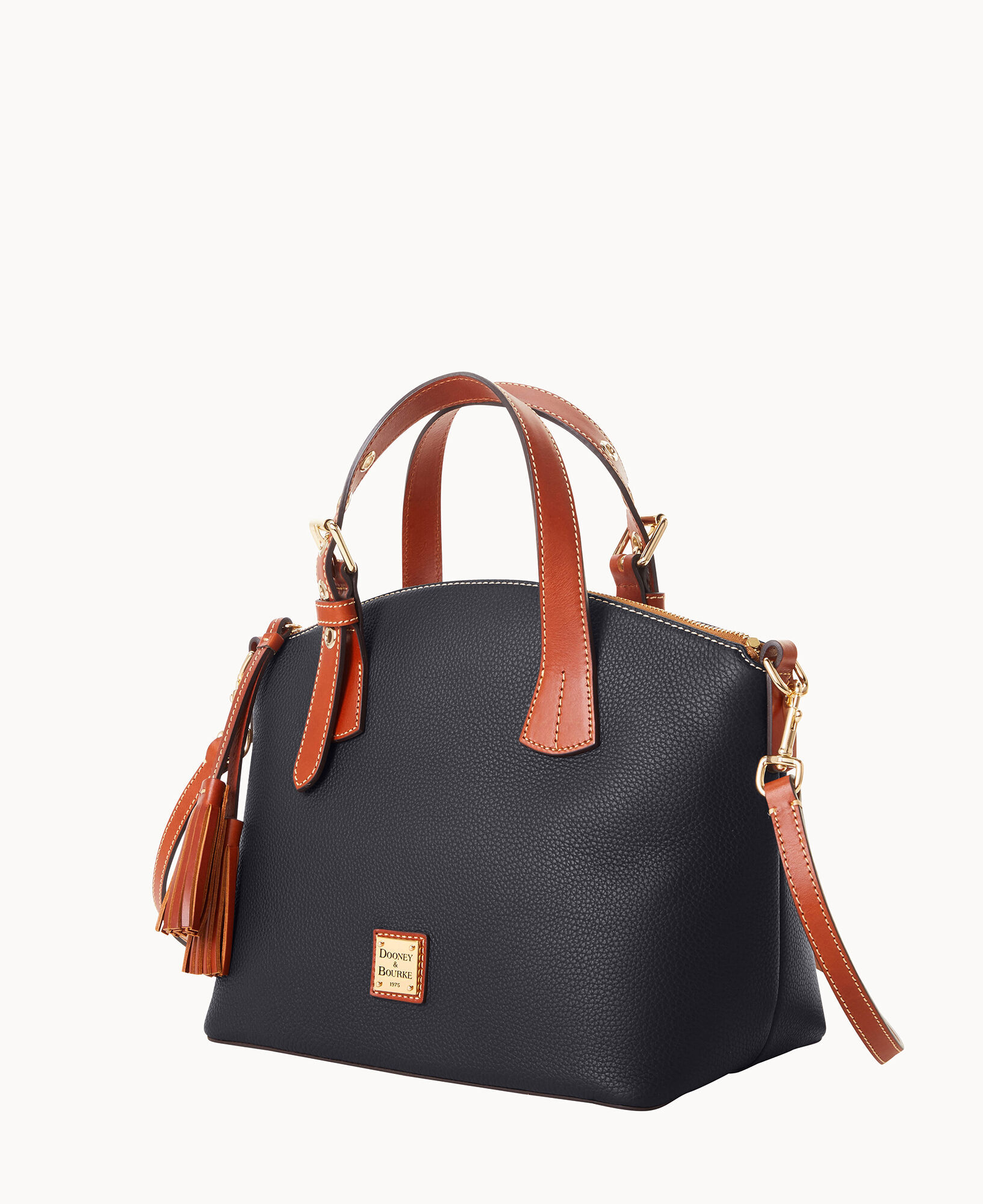 Dooney Bourke Pebble Grain Trina Satchel