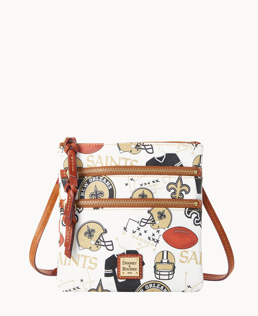 Women's Dooney & Bourke New Orleans Saints Doodle Suki Crossbody Purse