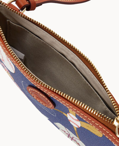 MLB Braves Large Slim Crossbody
