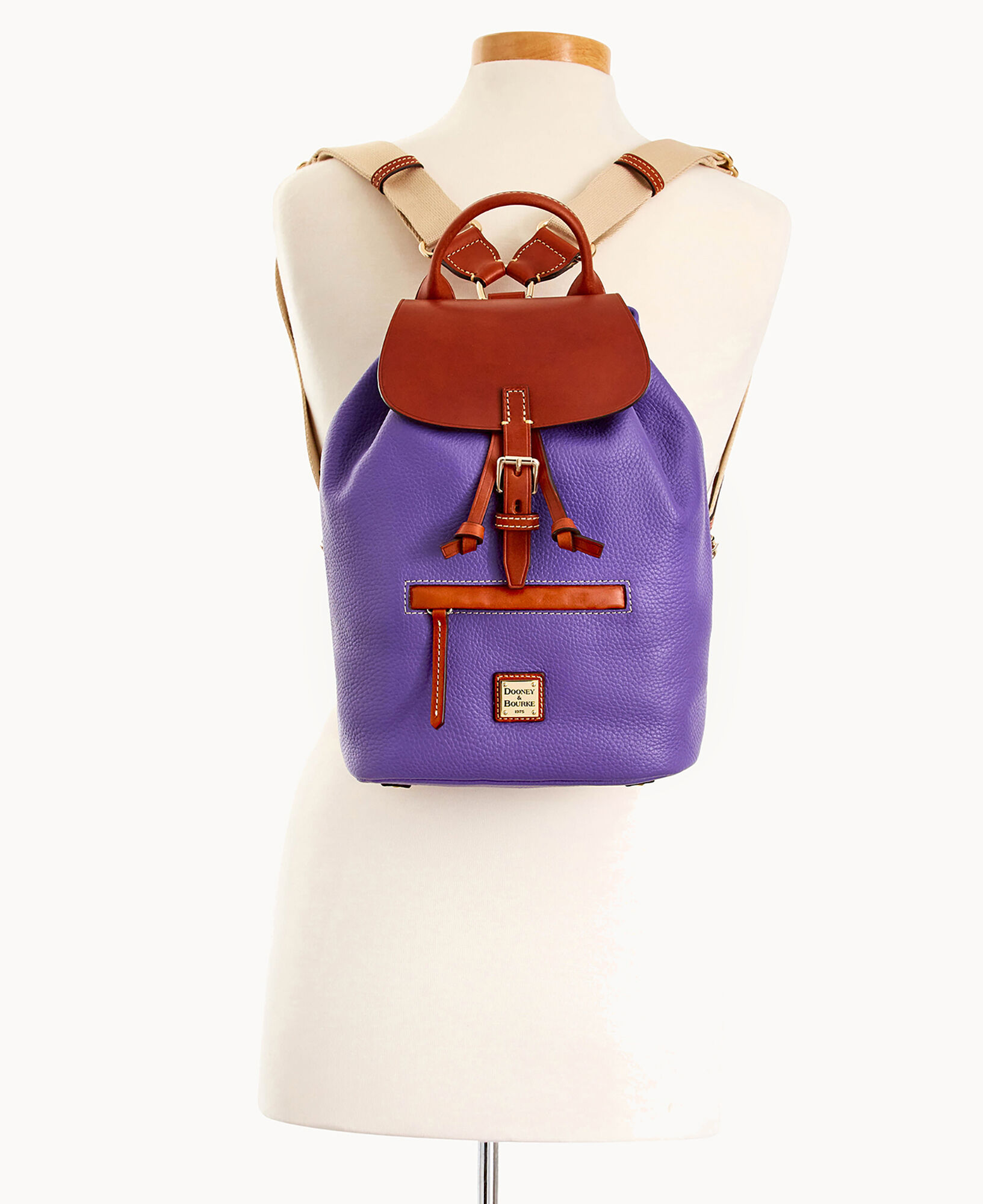 Dooney Bourke Pebble Grain Sm Allie Backpack