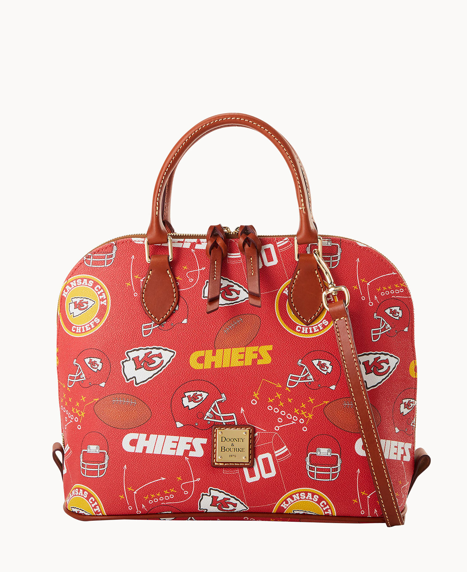 Dooney Bourke NFL Chiefs Zip Zip Satchel