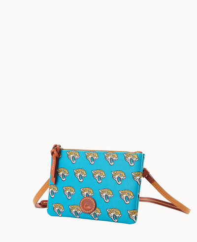 NFL Jaguars Top Zip Crossbody