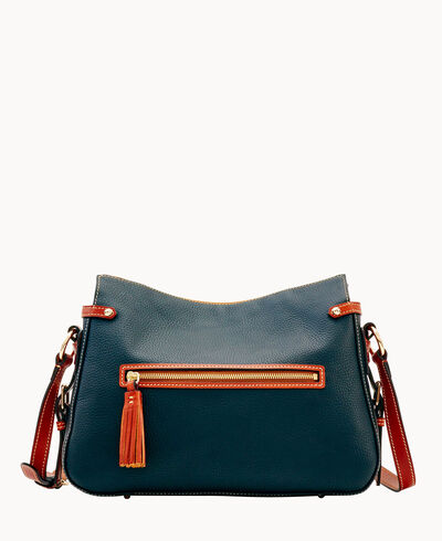 Pebble Grain Scarlett Crossbody Sac