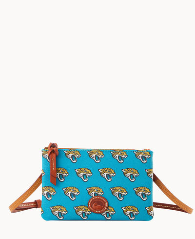 NFL Jaguars Top Zip Crossbody