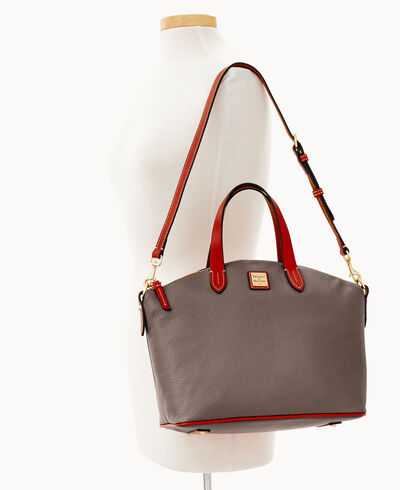 Pebble Grain Satchel