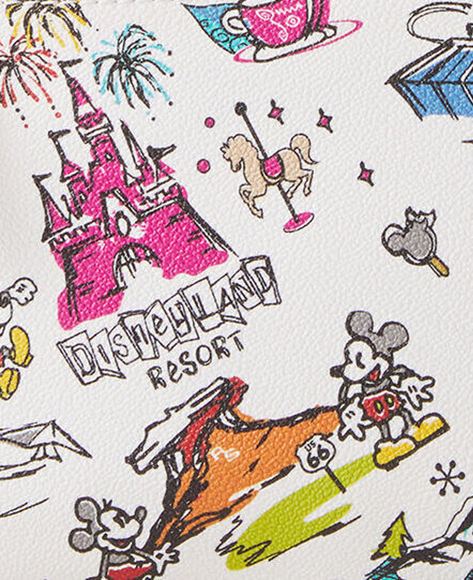 Disney Sketch Crossbody Bag by Dooney & Bourke Black