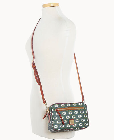NFL Packers Camera Zip Crossbody
