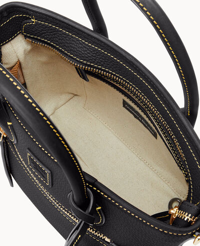Pebble Grain Small Handle Tote