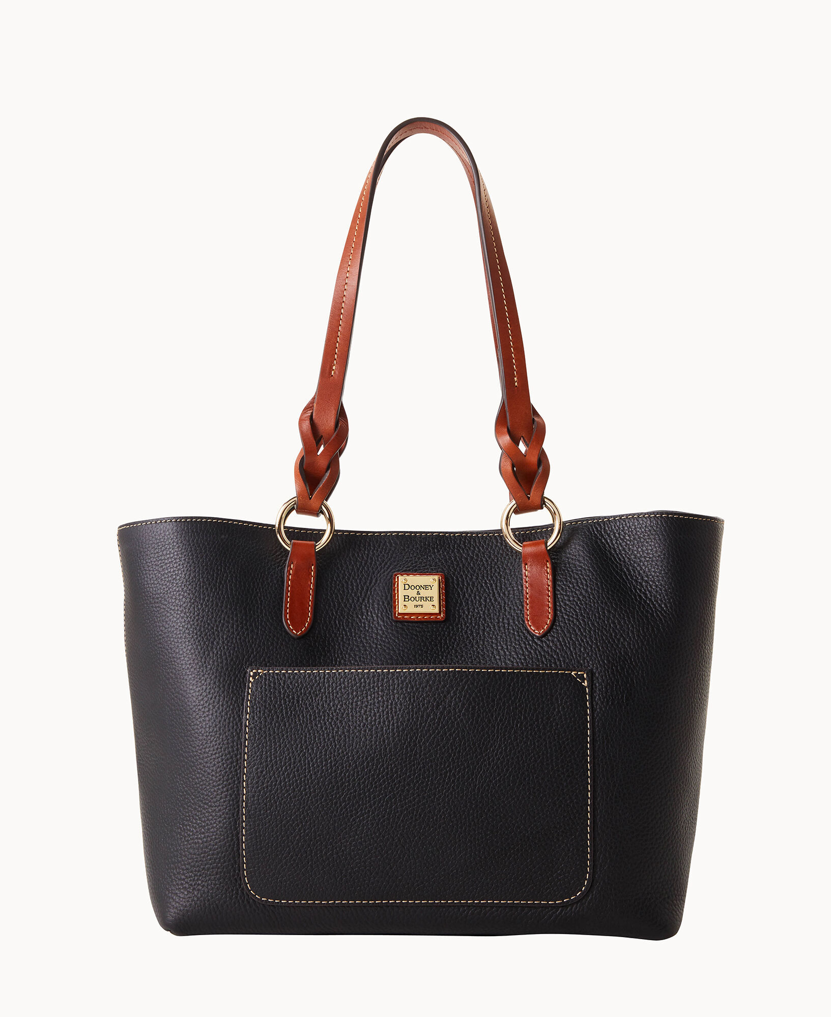 Dooney Bourke Women s Pebble Grain Tammy Tote Shopping Bag in Black