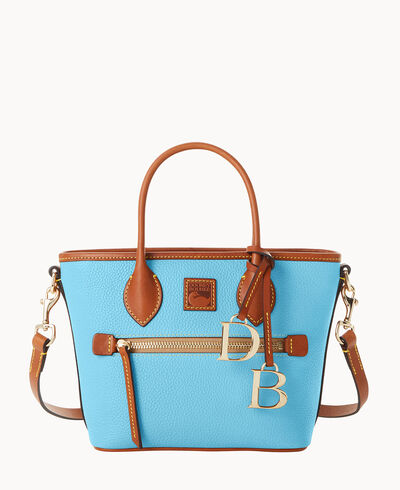 Pebble Grain Small Handle Tote