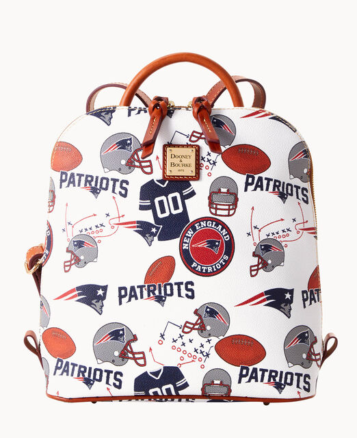 Dooney & Bourke New England Patriots Signature Small Zip Crossbody Purse