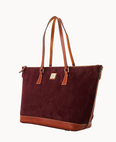 Suede Tote