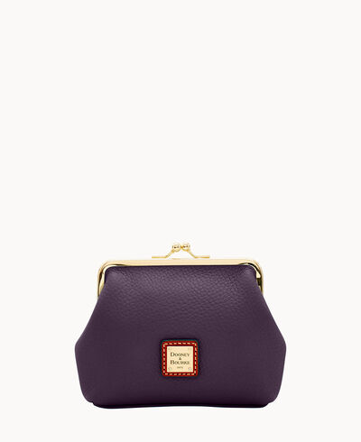 Pebble Grain Large Framed Purse