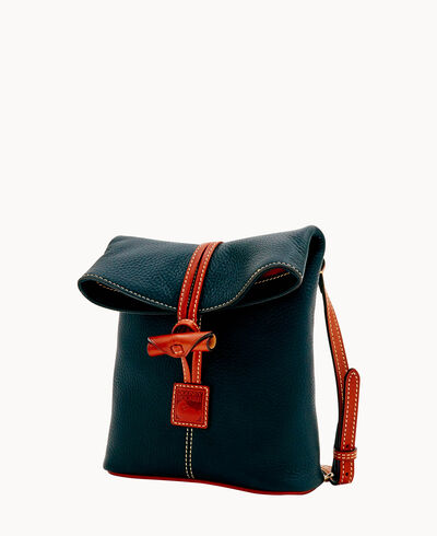 Pebble Grain Toggle Crossbody