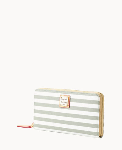 Skipper Large Zip Around Wristlet