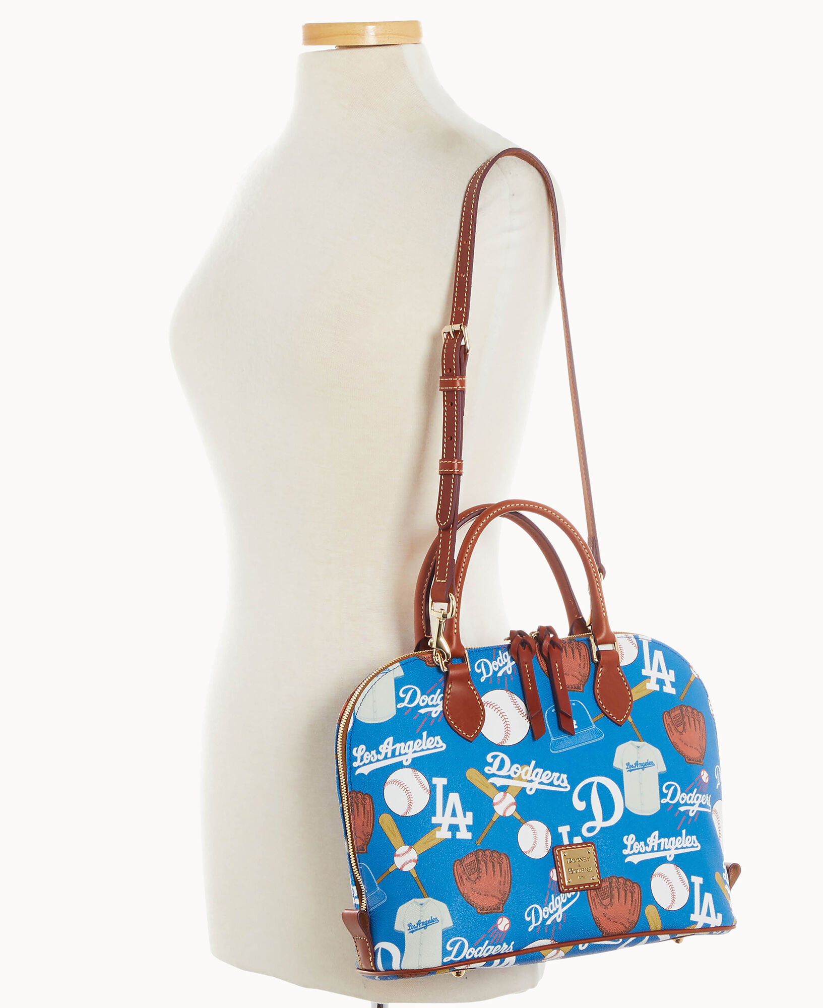 Dooney & Bourke Los Angeles Dodgers Drawstring Shoulder Bag