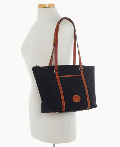 Nylon Zip Pocket Tote