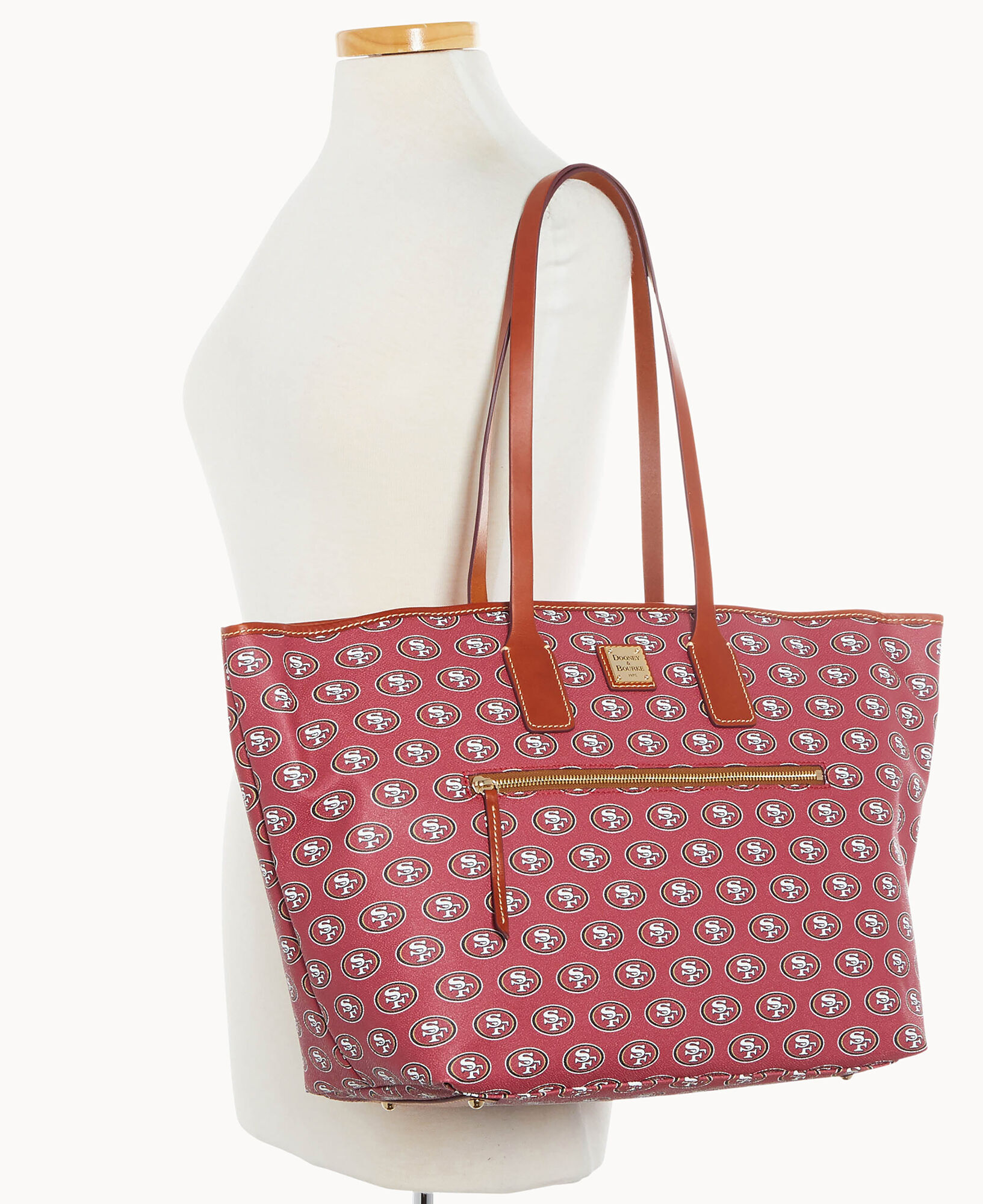 Dooney & bourke monogram tote discount