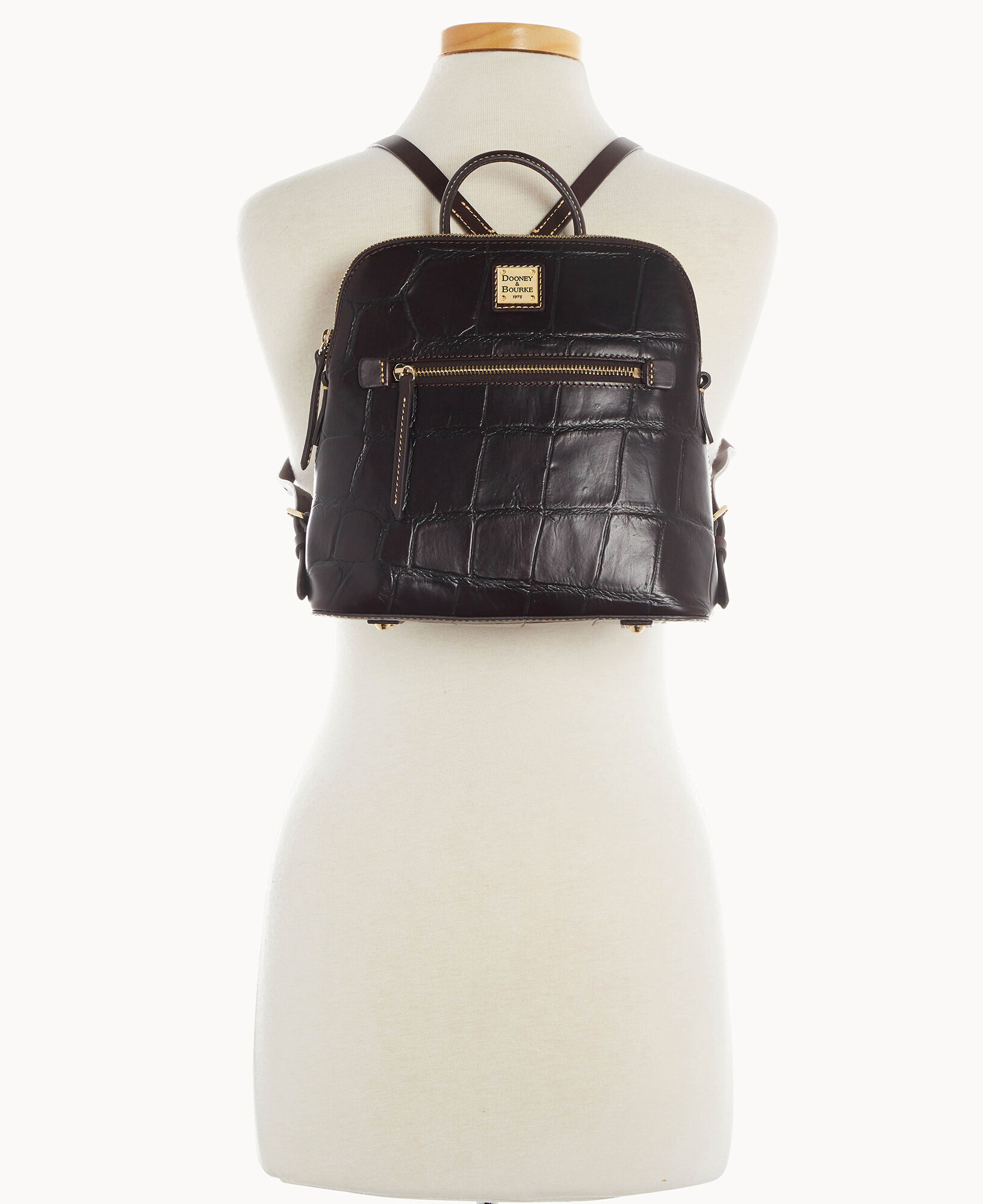 Dooney and bourke black backpack shop