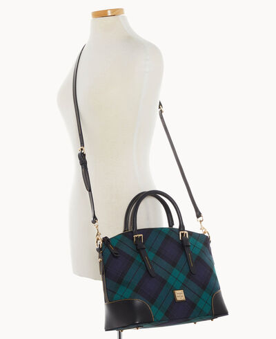 Tartan Domed Satchel