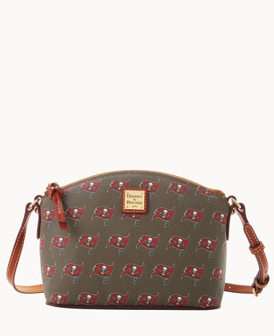 NFL Buccaneers Suki Crossbody Med Wristlet