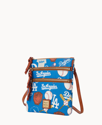 MLB Dodgers North South Triple Zip Crossbody