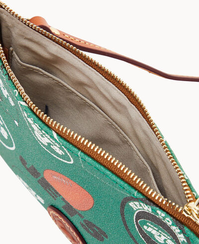 NFL Jets Top Zip Crossbody