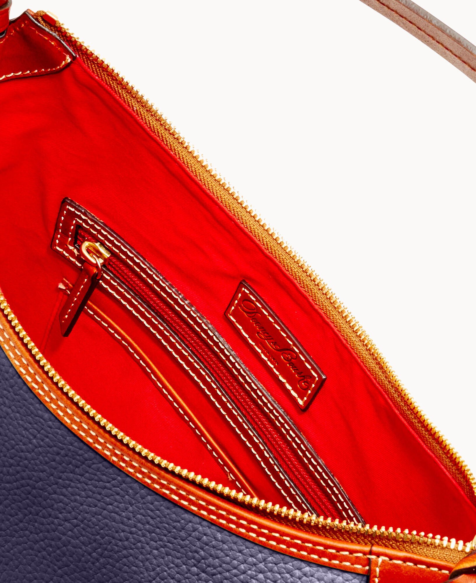 Dooney & bourke pebble leather sales hobo