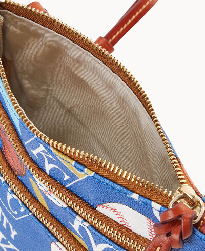 MLB Royals North South Triple Zip Crossbody