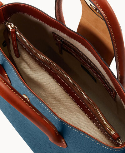 Pebble Turnlock Handle Tote 30