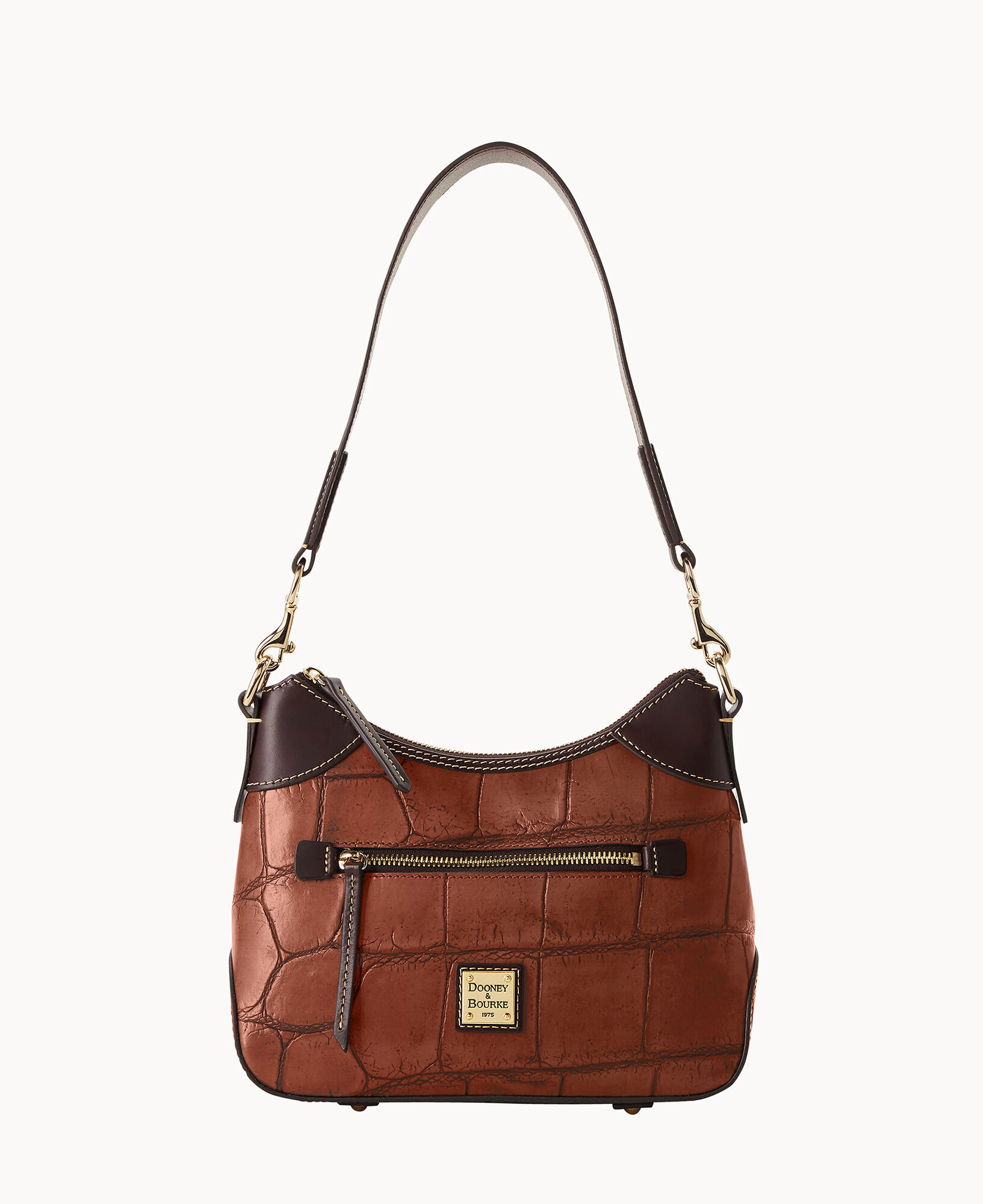 Dooney and bourke croco hobo shop