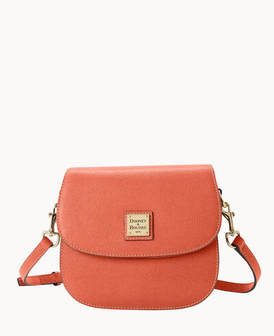 Saffiano Saddle Bag