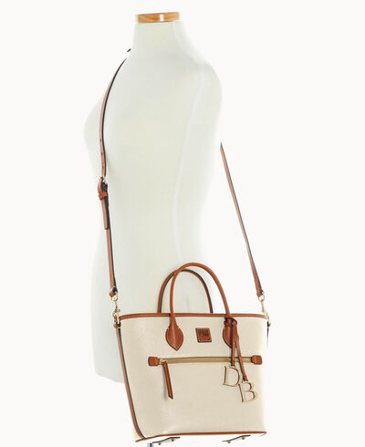 Pebble Grain Handle Tote