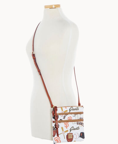 MLB Giants N S Triple Zip Crossbody