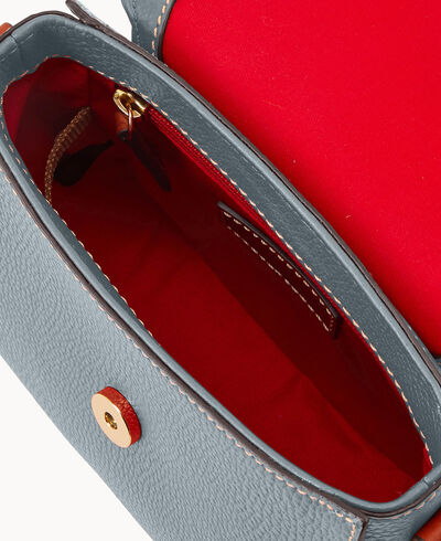 Pebble Grain Saddle Bag