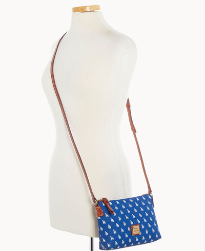 MLB Dodgers Crossbody Pouchette