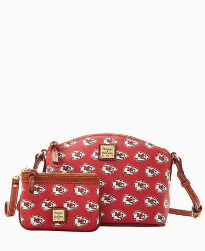 NFL Chiefs Suki Crossbody Med Wristlet