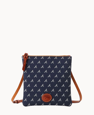 MLB Braves North South Top Zip Crossbody