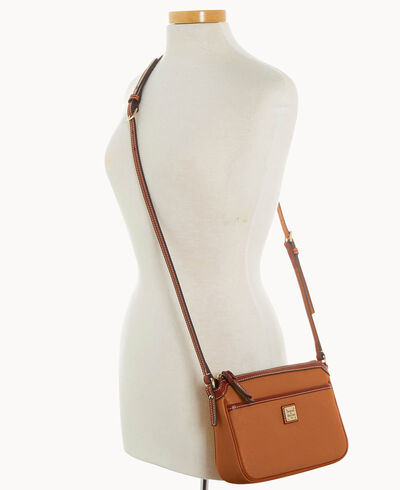 Pebble Grain East West Pocket Crossbody