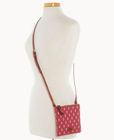 MLB Red Sox Small North South Top Zip Crossbody