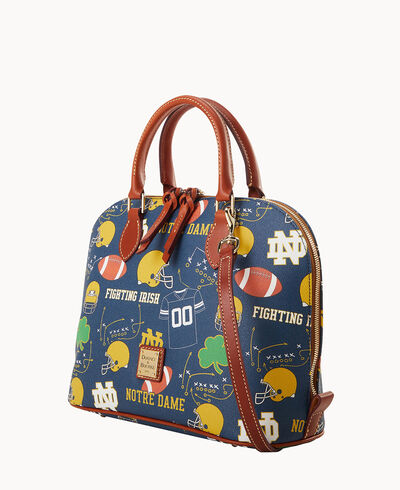 Collegiate University of Notre Dame Zip Zip Satchel