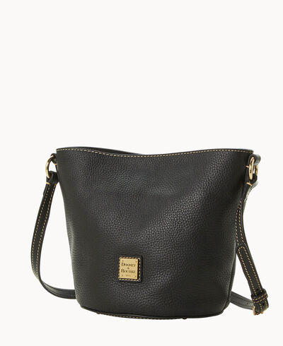 Pebble Grain Small Thea Crossbody