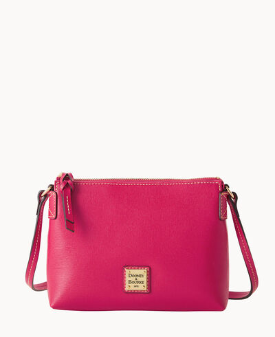 Saffiano Crossbody Pouchette