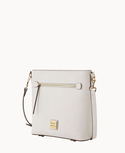 Saffiano Zip Crossbody